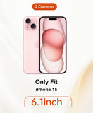 iPhone 15 Case (Military Grade Drop Protection) Phone Case Gifts TPU Shockproof Phone Cover Jellyfish-15