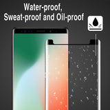 (2 Pack) Screen Protector for Samsung Galaxy Note 8 Tempered Glass Film, 3D Curved Full Screen Coverage, Anti Scratch, Bubble Free