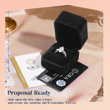 4CT Moissanite Engagement Rings for Women, Perfect for Romantic Proposal, Marquise Cut D Color VVS1 Lab Grown Moissanite, Celtic Knot Sterling Silver White Gold Plated, Christmas Gift