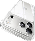 iPhone 15 Pro Case Crystal Clear, [Never Yellow Technology] [Military-Grade Protection] Transparent Slim Cover Women Men for iPhone 15 Pro Phone Case 6.1 inch, Clear