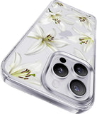iPhone 15 Pro Case Crystal Clear, [Never Yellow Technology] [Military-Grade Protection] Transparent Slim Cover Women Men for iPhone 15 Pro Phone Case 6.1 inch, Clear