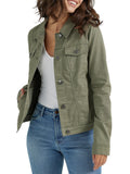Authentics womens Stretch Denim Jacket