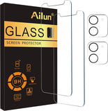 3 Pack Screen Protector for iPhone 16 Pro [6.3 inch] + 3 Pack Camera Lens Protector with Installation Frame,Case Friendly Tempered Glass Film,[9H Hardness][Not for iPhone 16e/16/16 Plus/Pro Max]