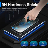3 Pack Screen Protector for iPhone 16 Pro [6.3 inch] + 3 Pack Camera Lens Protector with Installation Frame,Case Friendly Tempered Glass Film,[9H Hardness][Not for iPhone 16e/16/16 Plus/Pro Max]