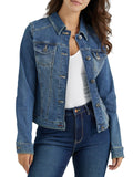 Authentics womens Stretch Denim Jacket