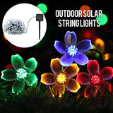 Solar-Powered String Lights (Blossom Flower)