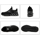 Unisex Comfy Steel Toe Safety Shoes