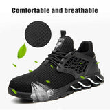 Unisex Comfy Steel Toe Safety Shoes