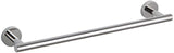 GERZWY Bathroom Towel Bar 18" Stainless Steel Towel Bar Matte Black Contemporary Style Wall Mount for Bath Kitchen AG1101C45-BK