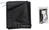 Tentproinc RV Awning Sun Shade 8'X15'3'' Black Mesh Screen Sunshade UV Blocker Complete Kits - 3 Years Limited Warranty