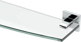 Gatco 4066 Elevate Glass Shelf, Brushed Brass