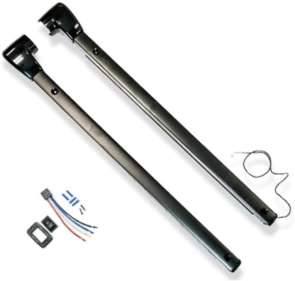 CAREFREE Longitude 12V RV Awning Arm Set-Black (87JVAP)