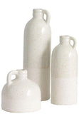 Sullivans Small Ceramic Jug Set, Farmhouse Home Decor, Set of 3 Vases, Multi-Color (CM2431)