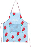 MINISO Marvel Apron Tablier for Women Men Chef Cooking Kitchen Aprons Tabliers - Size 27" x 23", Captain America