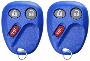 KeylessOption Keyless Entry Remote Control Car Key Fob Replacement for LHJ011 (Pack of 2)