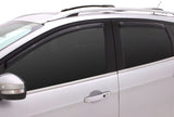 Auto Ventshade 194109 In-Channel Ventvisor Side Window Deflector, 4-Piece Set for 2009-2018 Dodge 1500 Crew Cab, 2010-2018 Ram 2500 & 3500 w/Crew & Mega Cab; 2019 Ram 1500 Classic Crew Cab