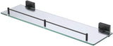 KES Bathroom Glass Shelf 1 Tier Shower Caddy Bath Basket Stainless Steel RUSTPROOF Wall Mount Brushed Finish, A2420A-2