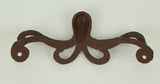 Moby Dick Specialties Brown Cast Iron Octopus Drawer or Cabinet Door Pulls Set of 8