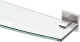 Gatco 4066 Elevate Glass Shelf, Brushed Brass