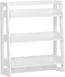 UTEX 3 Tier Bathroom Shelf Wall Mounted with Towel Hooks, Bathroom Organizer Shelf Over The Toilet (White)