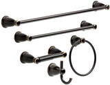 Franklin Brass Kinla Towel Bar Accessory Set, Oil Rubbed Bronze Bathroom Towel Holder, Bathroom Accessories, KIN5PC-ORB
