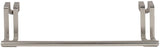Spectrum Diversified Door Bar No-Installation Kitchen, Cabinet Rack With Padded Brackets, Bathroom Towel Stand, Brushed Nickel