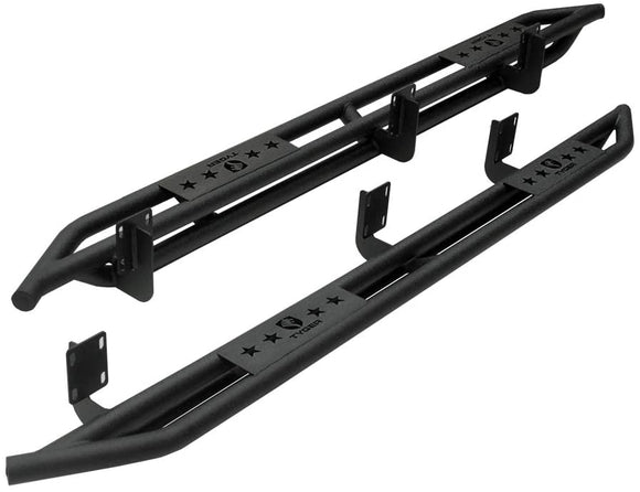 Tyger Auto TG-AM2F20098 Star Armor Kit (for 1999-2016 F250/F350 Super Crew Cab | Textured Black | Side Step | Nerf Bars | Running Boards)