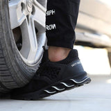 Unisex Comfy Steel Toe Safety Shoes