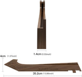FINDKING Multifunctional Walnut Knife Cover, Magnetic Knife Holder, Knife Edge Guard for 12'' Brisket Ham Knife (Knife Not Included)