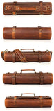 Leather Knife Roll Storage Bag | Travel-Friendly Chef Knife Case Roll (VINTAGE)
