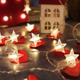 100 LED Star String Holiday Light