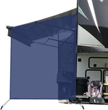 leaveshade RV Awning Sunshade Screen ● Tentproinc Brown Mesh Sun Shade ●Block Sunshine from Patio Side Direction ●Motorhome Camping Trailer UV Sunblocker ●Canopy Sunscreen-3 Years Lasting