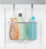 iDesign Axis Steel Over-the-Cabinet Storage Basket - 6.2" x 11" x 13.8", Silver