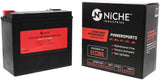 NICHE Battery for GYZ20HL AGM Sealed Maintenance Free 320CCA 12V Factory Activated ATV Motorcycle Honda Polaris Yamaha