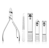 Pedicure Kit, Nail Clippers, Professional Grooming Kit, Nail Tools with Luxurious Travel Case, Set of 12 … (nail clippers 12pcs)