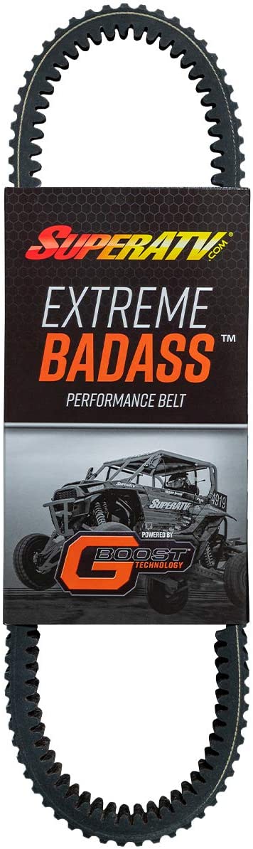 SuperATV Heavy Duty Extreme Badass CVT Drive Belt 2020+ Kawasaki Teryx KRX 1000 | Replaces OE Part 59011-0047 | Built for high temps and extreme abuse!