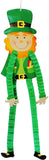 4E's Novelty St Patricks Day Door Decorations 2 Signs 48" Wall Decor Leprechaun & Gnome Home Decor Saint Patrick's Day Green Shamrock Party Supplies Accessories Home Indoor Door Hanging Decorations