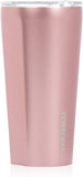 Corkcicle 16oz Tumbler - VIP Collection - Triple Insulated Stainless Steel Travel Mug, Luxe Leopard