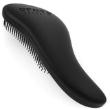 Naturals Glide Thru Detangling Brush for Adults & Kids Hair - Detangler Hairbrush for Natural, Curly, Straight, Wet or Dry Hair (BLACK)