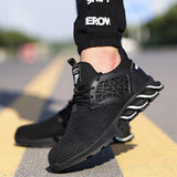 Unisex Comfy Steel Toe Safety Shoes
