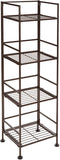 Amazon Basics 4-Tier Iron Tower Shelf
