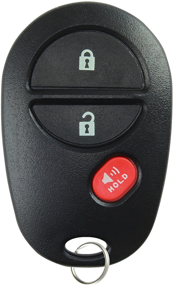KeylessOption Keyless Entry Remote Control Car Key Fob Replacement for GQ43VT20T