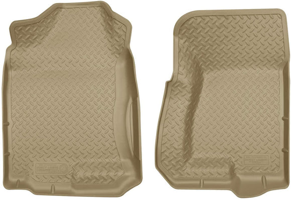 Husky Liners Fits 1999-07 Silverado/Sierra 1500, 1999-07 Chevrolet Silverado/GMC Sierra 2500/3500 Classic Style Front Floor Mats,Tan,31303