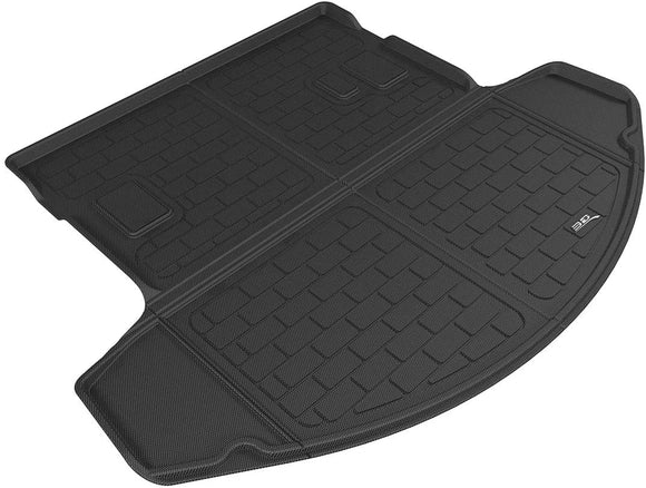 3D MAXpider - M1MZ0571309 Cargo Custom Fit All-Weather Floor Mat for Select Mazda CX-9 Models - Kagu Rubber (Black)