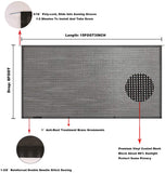 Tentproinc RV Awning Sun Shade 8'X15'3'' Black Mesh Screen Sunshade UV Blocker Complete Kits - 3 Years Limited Warranty