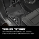 Husky Liners 99001 Black Weatherbeater Front & 2nd Seat Floor Liners Fits 2009-2018 Dodge Ram 1500 Crew Cab, 2019 Dodge Ram 1500 Classic Crew Cab, 2010-2018 Dodge Ram 2500/3500 Crew Cab