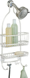 iDesign 61971 York Lyra Hanging Shower Organizer - 10" x 4" x 22", Bronze