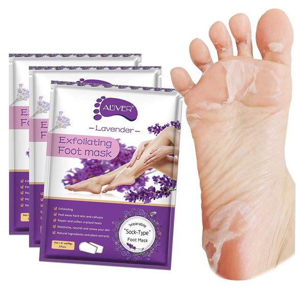 Moisturizing Foot Peel Mask. Exfoliating Foot Skin Care & Remover. –