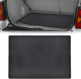 Heavy Duty 5pc Front & Rear Rubber Mats w/Trunk Liner - All Weather Protection - Universal Car Truck SUV - Black
