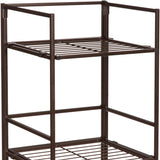 Amazon Basics 4-Tier Iron Tower Shelf
